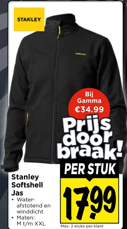 Aanbieding: Softshell jas