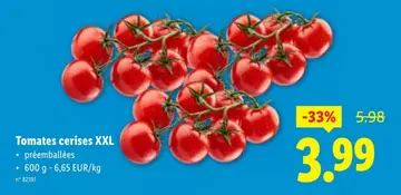 Offre: Tomates cerises XXL