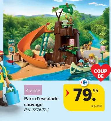 Offre: Parc d'escalade sauvage