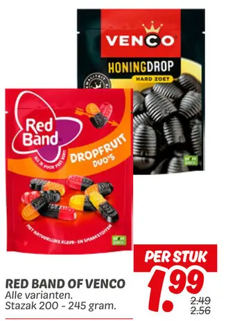 Aanbieding: Red Band or Venco