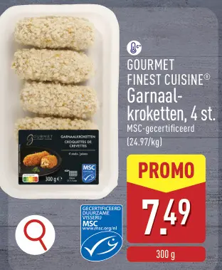 Promotie: Garnaal-kroketten