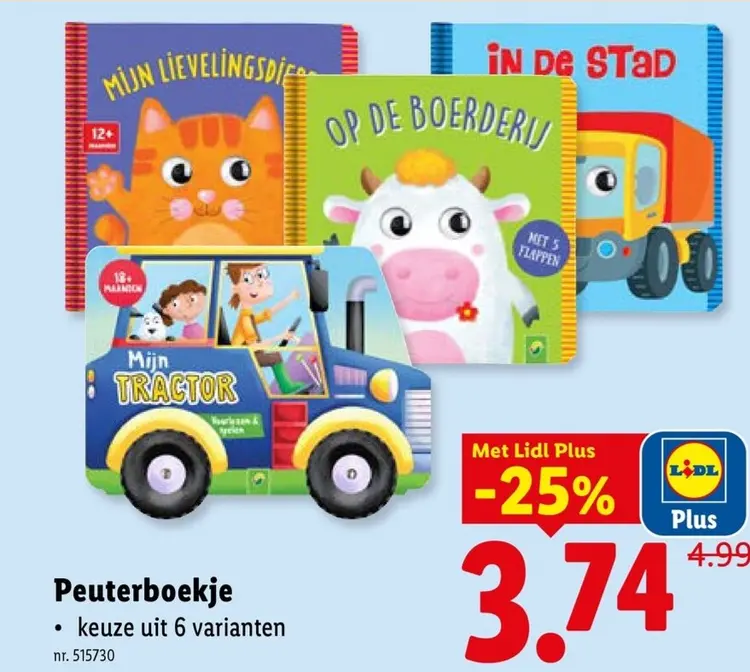 Promotie: Peuterboekje