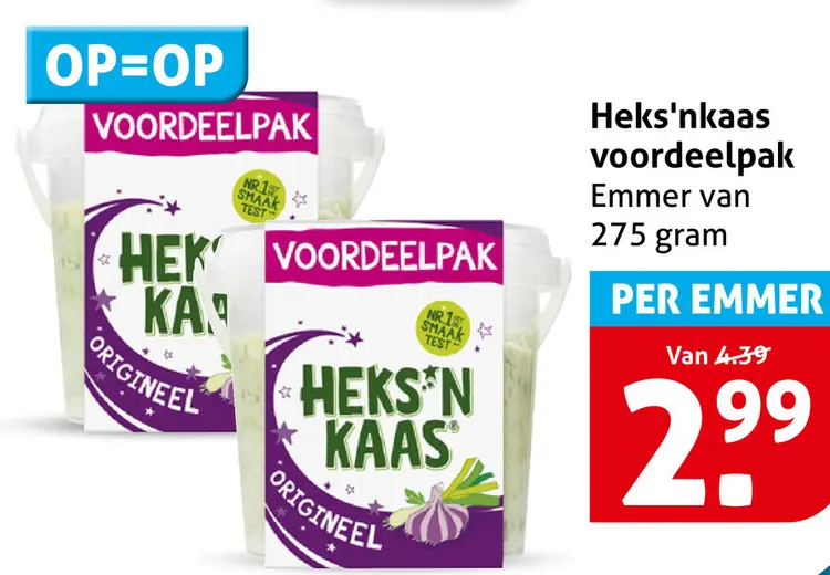 Aanbieding: Heks'nkaas voordeelpak