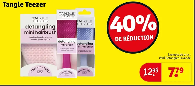 Offre: Tangle Teezer detangling hairbrush