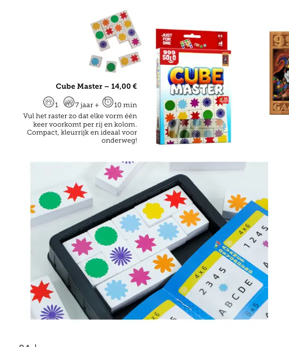 Promotie: Cube Master