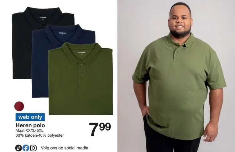 Promotie: Heren polo