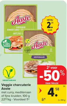 Aanbieding: Veggie charcuterie Aoste