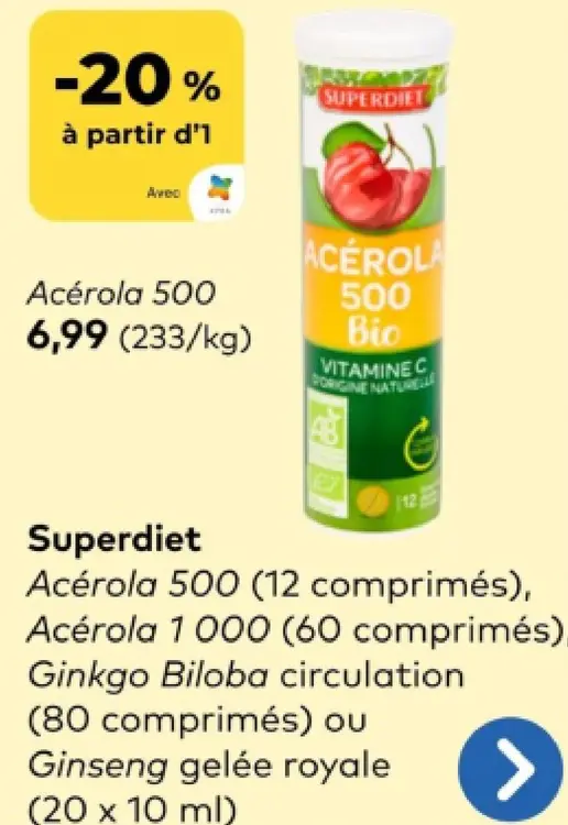 Offre: Acérola 500