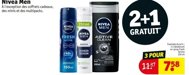 Offre: Nivea Men