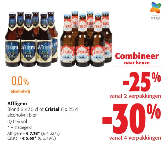 Promotie: Affligem Blond or Cristal