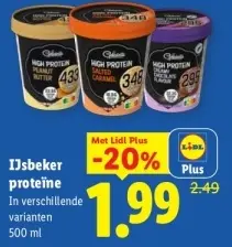 Aanbieding: IJsbeker proteïne