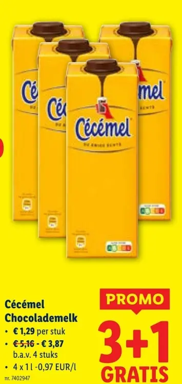 Aanbieding: Chocolademelk