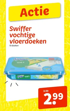 Aanbieding: Vochtige vloerdoeken