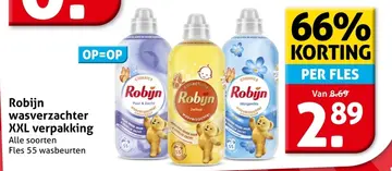 Aanbieding: Robijn wasverzachter XXL verpakking