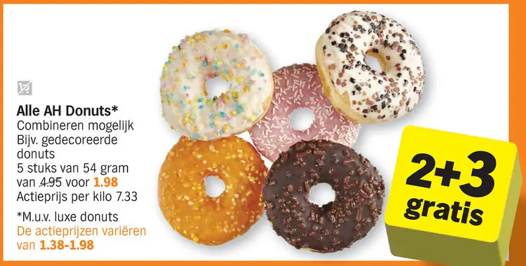 Promotie: AH Donuts