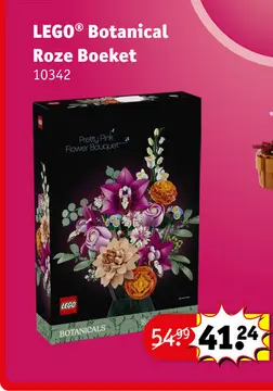 Aanbieding: LEGO® Botanical Roze Boeket