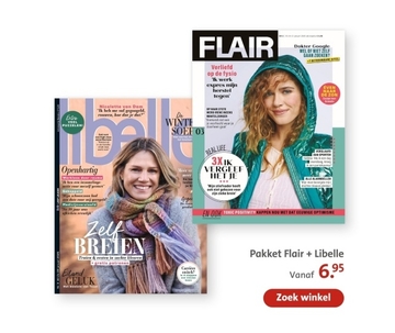 Aanbieding: Pakket Flair + Libelle