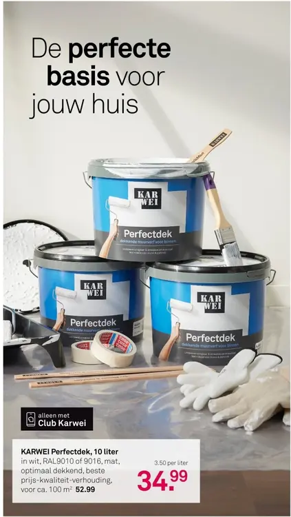 Aanbieding: Perfectdek 10 liter