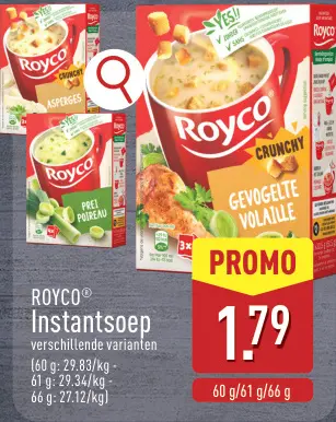 Promotie: Instantsoep