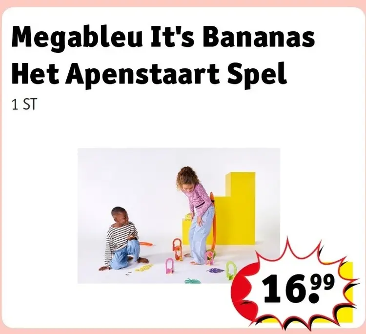 Aanbieding: It's Bananas Het Apenstaart Spel