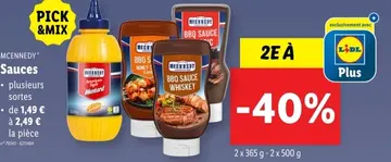 Offre: Sauces