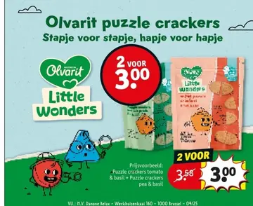 Aanbieding: Olvarit puzzle crackers