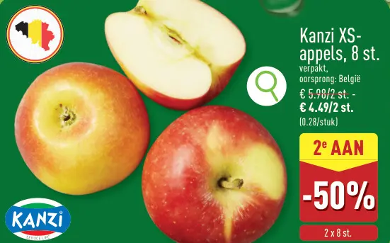 Promotie: Kanzi XS-appels