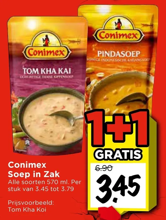 Aanbieding: Soep in Zak