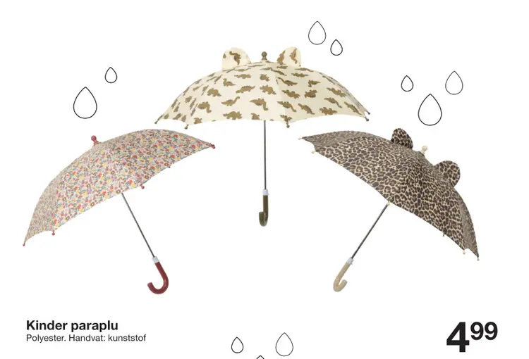 Promotie: Kinder paraplu
