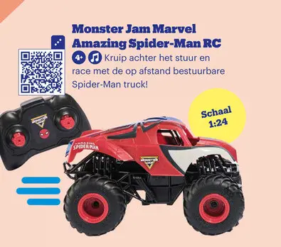 Aanbieding: Monster Jam Marvel Amazing Spider-Man RC