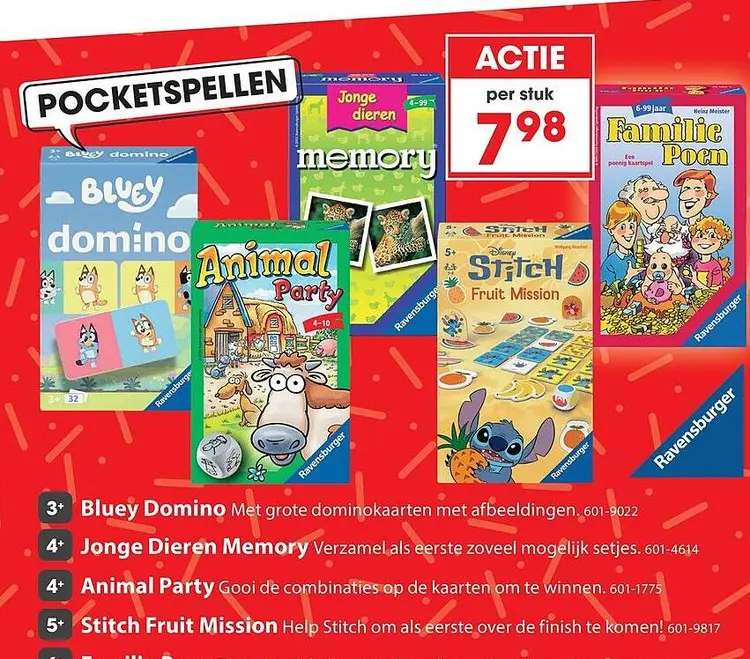 Aanbieding: Pocketspellen