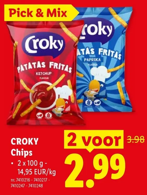 Promotie: Patatas Fritas