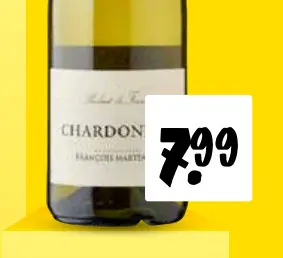 Promotie: François Martenot chardonnay