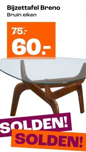 Promotie: Bijzettafel Breno