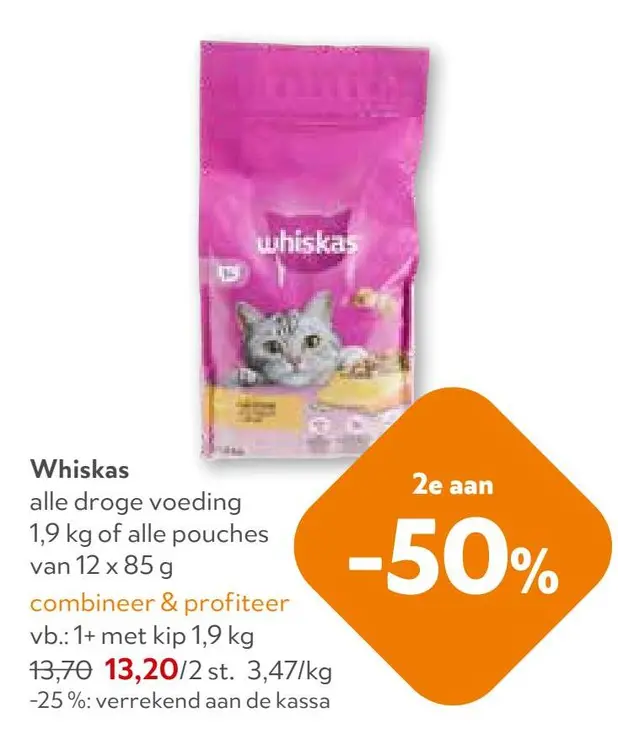 Promotie: Whiskas