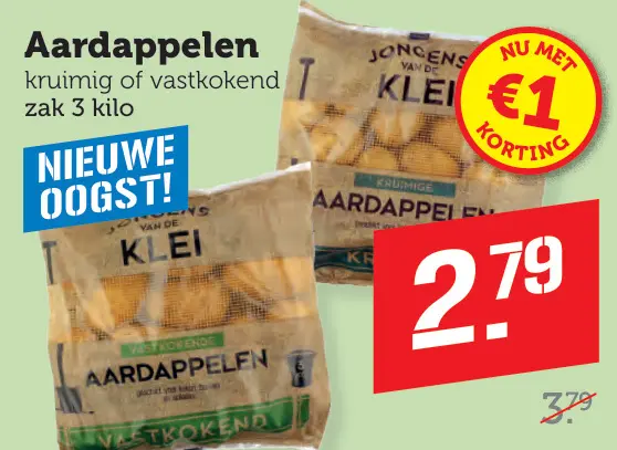 Aanbieding: Aardappelen