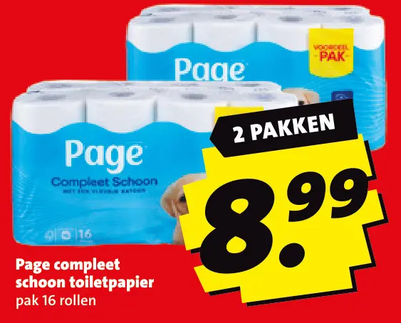 Aanbieding: Compleet Schoon toiletpapier