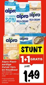 Aanbieding: Alpro Plantaardige Zuivel Vers en Houdbaar