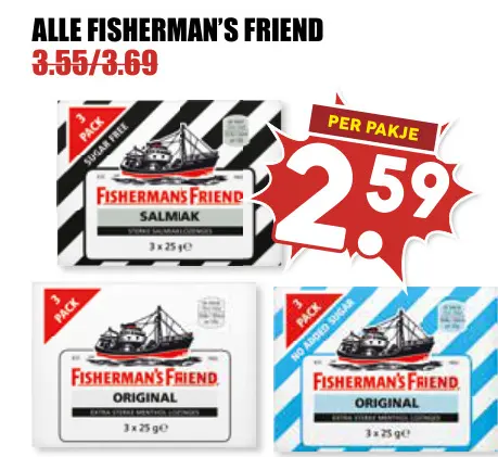 Aanbieding: Fisherman's Friend