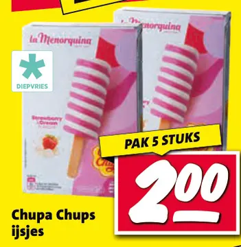 Aanbieding: Chupa Chups ijsjes