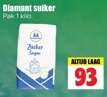 Aanbieding: Diamant suiker