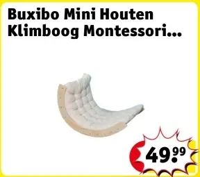 Aanbieding: Buxibo Mini Houten Klimboog Montessori