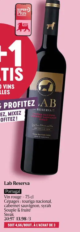Offre: Lab Reserva