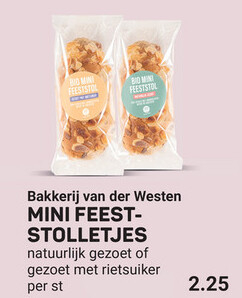 Aanbieding: MINI FEESTSTOLLETJES