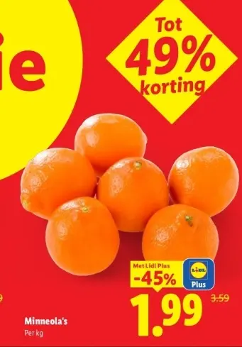 Aanbieding: Minneola's