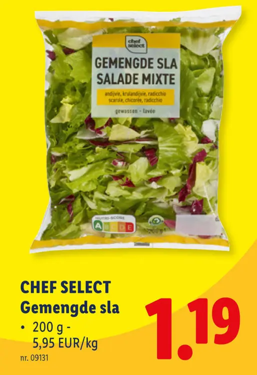 Promotie: Gemengde sla