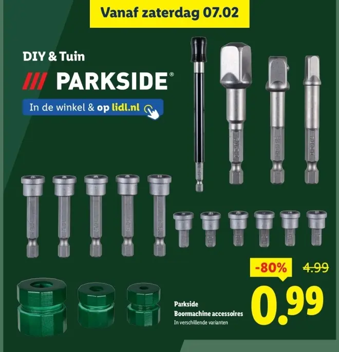 Aanbieding: Boormachine accessoires