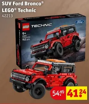 Offre: SUV Ford Bronco® LEGO® Technic