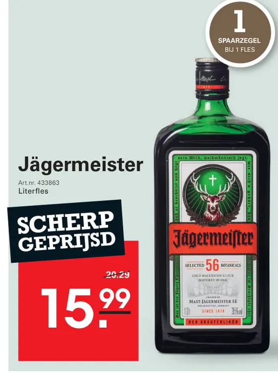 Aanbieding: Jägermeister
