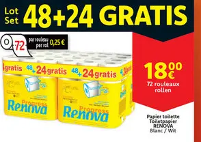 Offre: Papier toilette